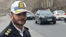 جاده هراز جنوب به شمال یکطرفه است/ جاده چالوس برفی

