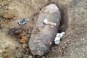 بمب عمل‌نکرده در ورامین خارج شد