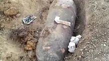 بمب عمل‌نکرده در ورامین خارج شد