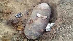 بمب عمل‌نکرده در ورامین خارج شد