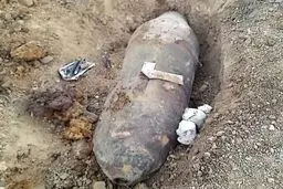 بمب عمل‌نکرده در ورامین خارج شد