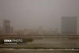 گردوغبار در اهواز + عکس
