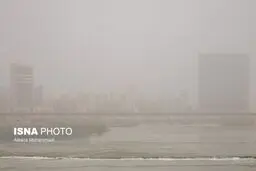 گردوغبار در اهواز + عکس