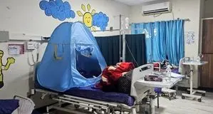 وضعیت کودکان مبتلا به سرطان اهواز پس از حمله آمریکا + عکس