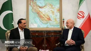 دیدار عاصم منیر با قالیباف و عراقچی