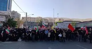 آغاز تشییع پیکر داماد رهبر شهید، در غرب تهران