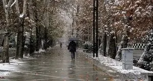 پیش بینی هوای مشهد فردا چهارشنبه ۱۰ دی/ / احتمال بارش باران و برف 