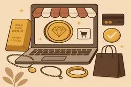 مقایسه بهترین سایت‌های فروش آنلاین طلا