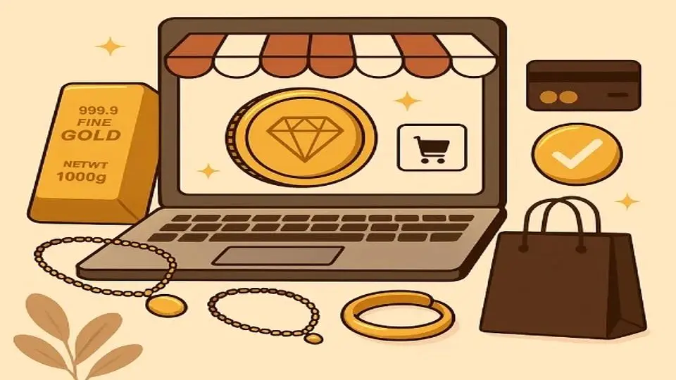 مقایسه بهترین سایتهای فروش آنلاین طلا