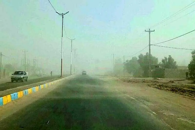 هوای ۲ شهر خوزستان در وضعیت قرمز تنفسی
