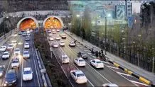 هر دو مسیر تونل رسالت امشب مسدود است