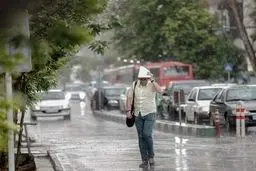 بارش‌های بهاری در ۱۰ استان شدت می‌گیرند