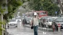 هشدار بارش‌های رگباری باران در تهران، البرز و ۷ استان دیگر/ سامانه بارشی تا جمعه فعال است