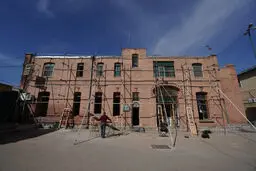 آغاز مرمت بنای تاریخی فرمانداری اردبیل