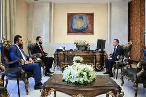 دیدار رییس دولت سوریه و رئیس دستگاه اطلاعاتی عراق