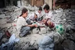پیام احساسی انجمن نویسندگان کودکان و‌نوجوان به کودکان غزه