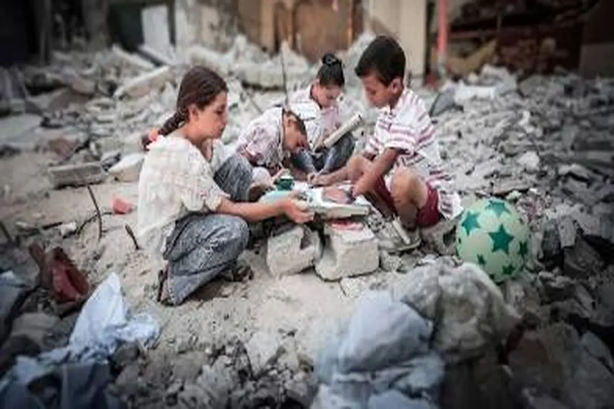 پیام احساسی انجمن نویسندگان کودکان و‌نوجوان به کودکان غزه