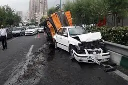 زلزله تصادفات در تهران

