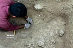 کشف گورستان سه‌هزار ساله در حومه مرکز گیلان