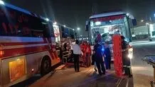 انتقال ۲۳ مصدوم تصادفات زائران ایرانی اربعین به کشور/ ۲ نفر جان باختند