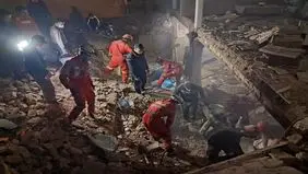 انفجار یک ساختمان در قم / یک نفر کشته و ۵ نفر مصدوم شدند