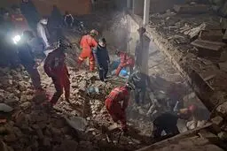 انفجار یک ساختمان در قم / یک نفر کشته و ۵ نفر مصدوم شدند
