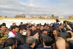Raeisi pays visit to quake-hit city of Khoy