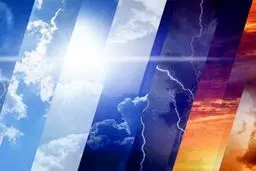 گردوخاک و افزایش ابر در برخی نقاط کشور

