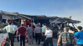 آخرین وضعیت مصدومان تصادف اتوبوس دانشجویان در سرخه سمنان 