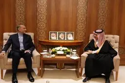 امیرعبداللهیان: گام‌های مؤثر برای پایان نسل‌کُشی فلسطینیان برداشته شود/ بن‌فرحان:‌ اراده عربستان برای برداشتن گام‌های جدید در مسیر پیشبرد روابط