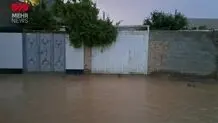 سیلاب جاده مهاباد-سردشت را تخریب کرد/ ویدیو