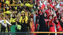 روز فراموش نشدنی فوتبال ایران برای زنان: تماشاگران زن سپاهانی و پرسپولیسی تاریخ‌سازی کردند

