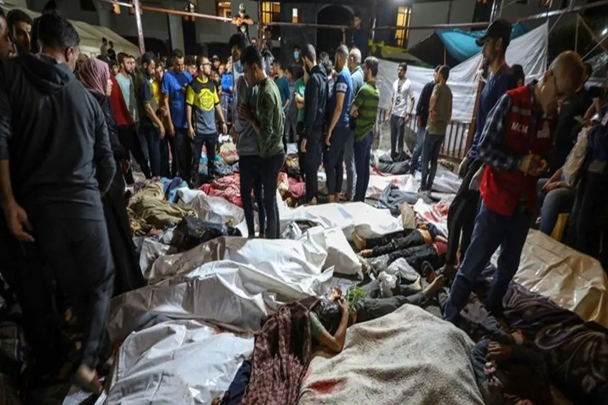۳ روز عزای عمومی در فلسطین در پی نسل‌کشی در بیمارستان غزه

