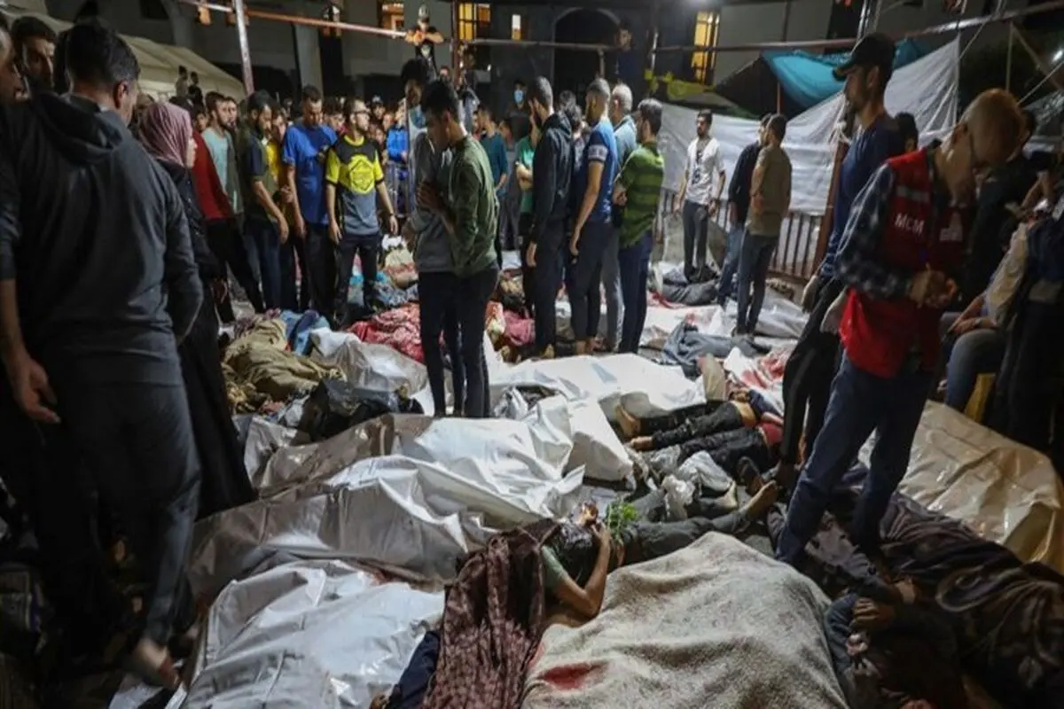 ۳ روز عزای عمومی در فلسطین در پی نسل‌کشی در بیمارستان غزه

