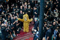 عکس‌هایی که ایسنا از شیر تعزیه منتشر کرد