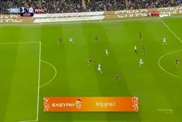 گل سوم منچسترسیتی به وستهم+ ویدئو