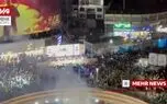تصاویری از نورافشانی جشن میلاد پیامبر در میدان انقلاب