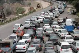 ترافیک سنگین در خروجی‌های تهران 