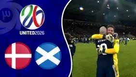 خلاصه بازی اسکاتلند مقابل دانمارک را ببینید + ویدئو