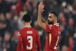 محمد صلاح در جمع سه تایی های تاریخ لیورپول 