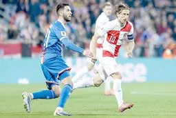  کرواسی با مودریچ به جام جهانی رسید