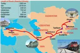  اگر وضعیت خلیج فارس ادامه پیدا کند ،تجارت با کندی همراه می شود/  ظرفیت ریلی ایران و چین فعال شد