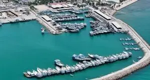 ترافیک شناورها در بندر صیادی دیر کاهش یافت
