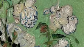گل های نقاشی ون گوگ رنگ باخت