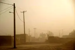 طوفان شن در زابل + عکس