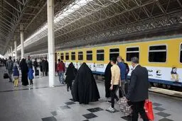 افزایش سه برابری ظرفیت قطارهای اربعین در مسیر کرمانشاه و خرمشهر 