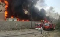فیلم آتش‌سوزی شرکت پترو پالایش گهر دورود/ ویدئو

