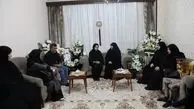 فراکسیون زنان مجلس به دیدن خانواده الهه حسین نژاد رفتند 