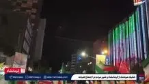 شلیک موشک ایران از کرمانشاه