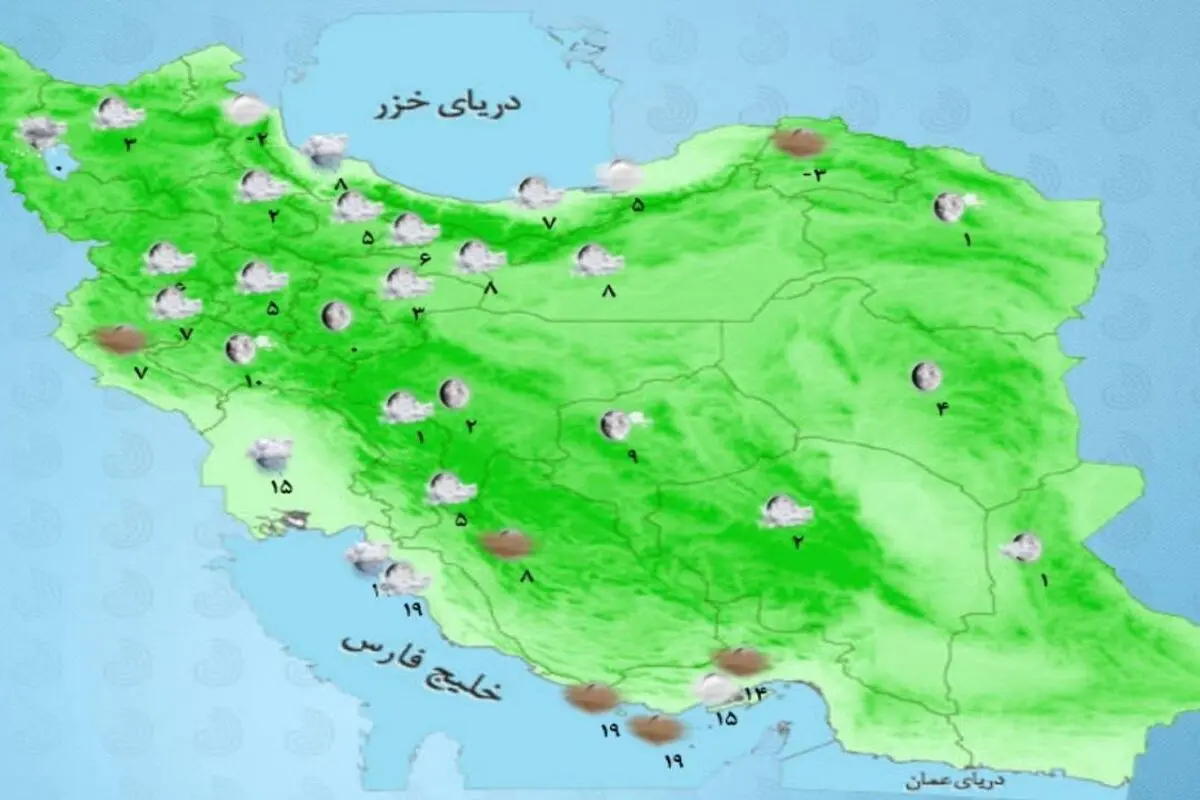 برف و باران و کاهش محسوس دما در روزهای آینده